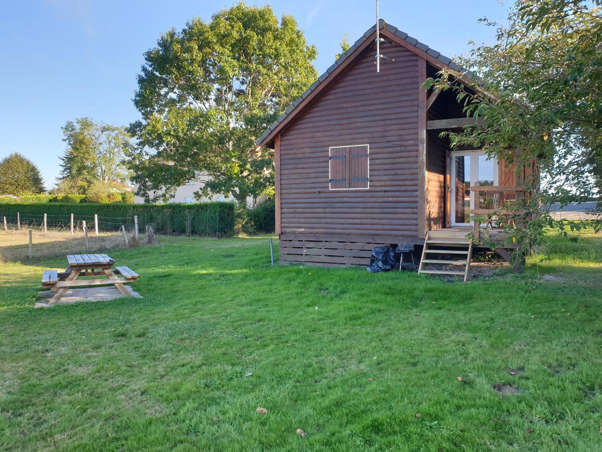 Chalets Etang Sur Arroux Zewnętrze zdjęcie